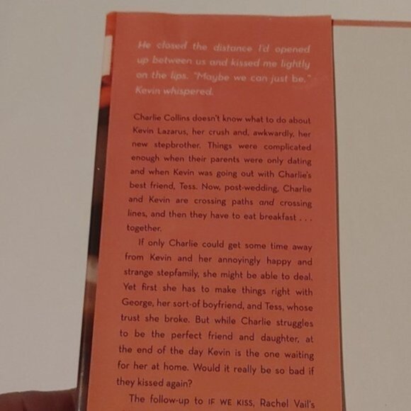 3/$13 If We Kiss 2: Kiss Me Again Teen novel book by Rachel Vail 2013 - Picture 3 of 7